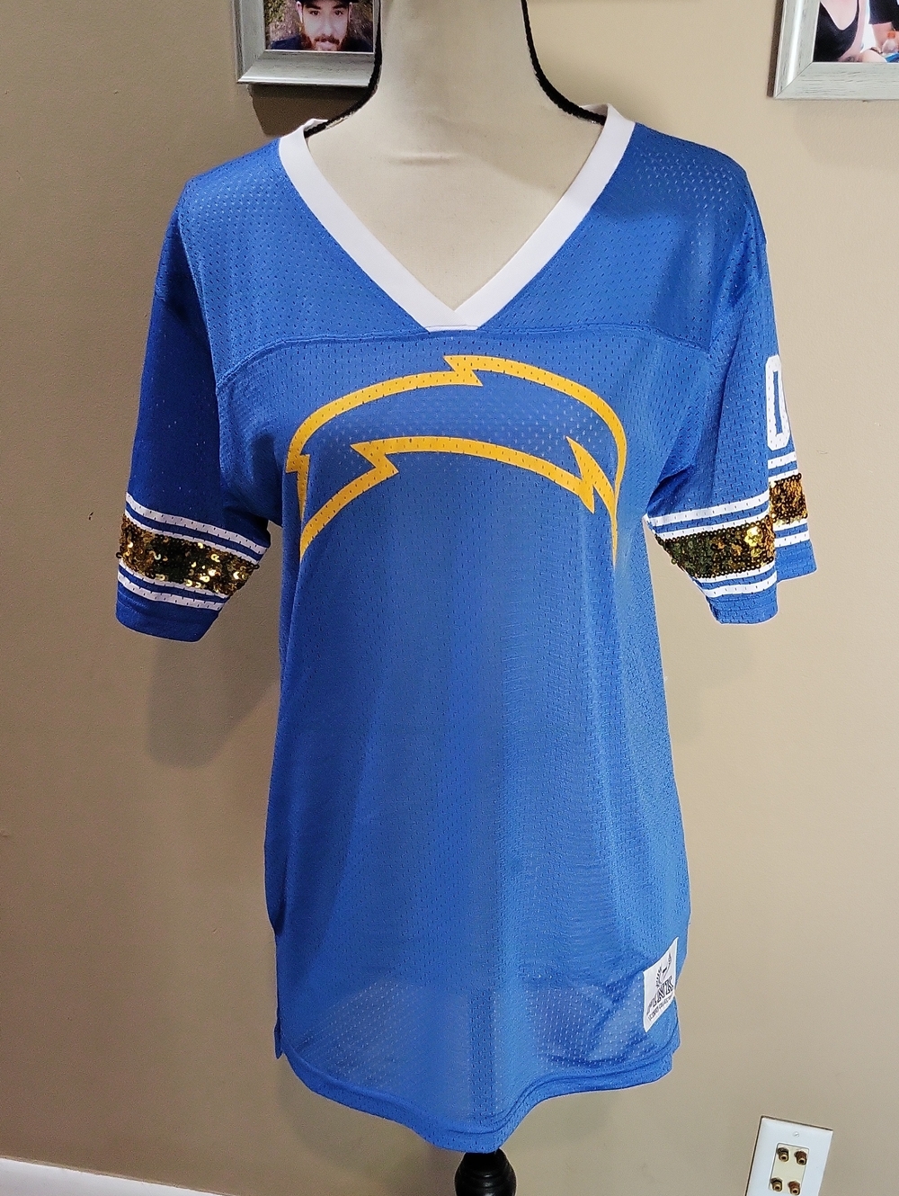Victoria's Secret PINK Chargers Sequin Jersey